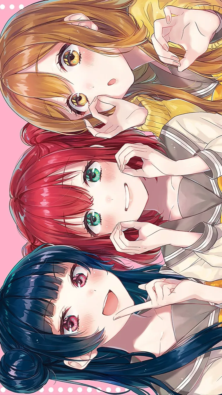 ai character: Dorm 3 girls background