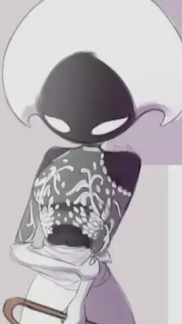 ai character: lace background