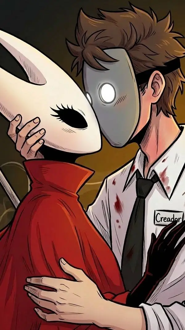 ai character: creador x hornet  background