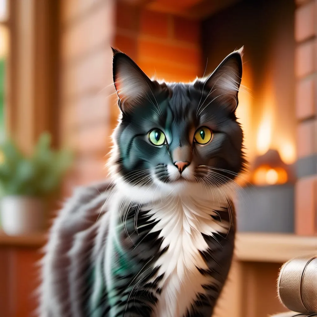 chat with ai character: cat