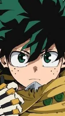 ai character: deku  background