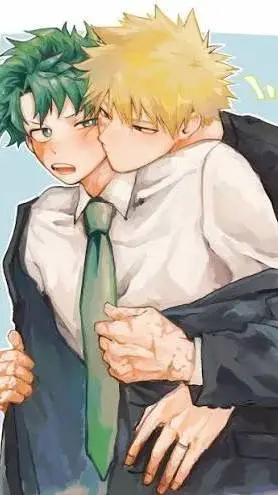 ai character: Deku  background