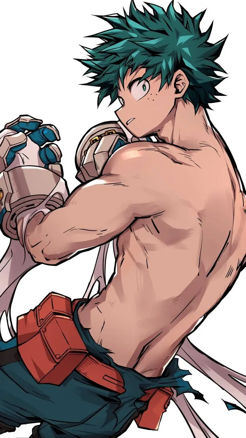 ai character: deku  background