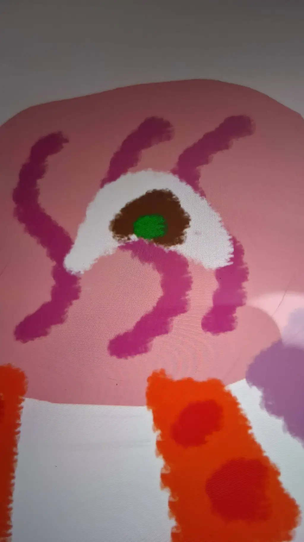 ai character: the brain king  background