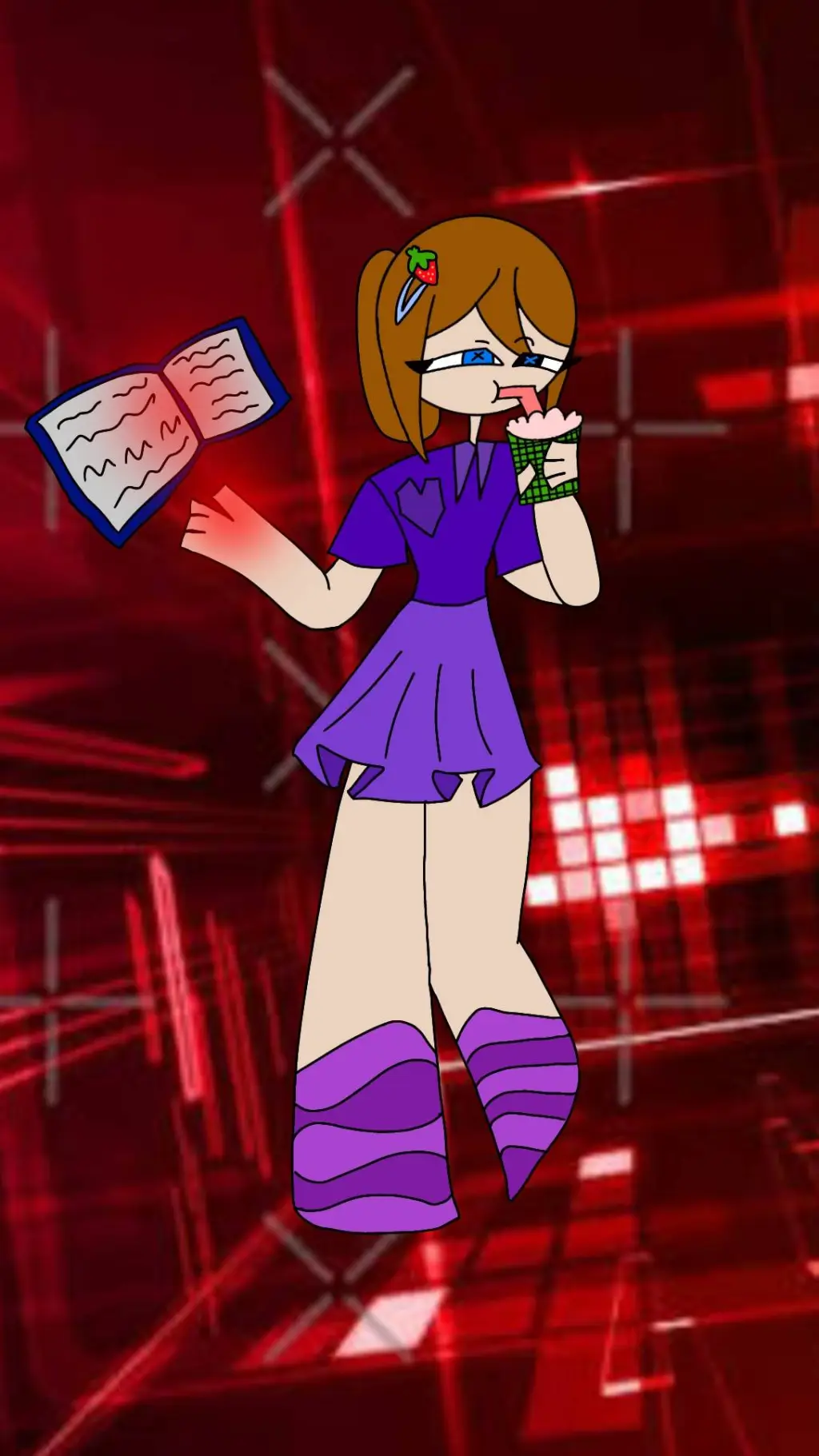 ai character: Meet Riot!  background