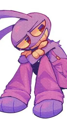 ai character: jax x ribbit background