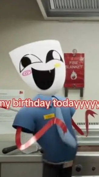 ai character: gangles b day background