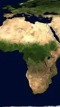 ai character: Africa background