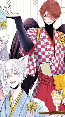 ai character: Tomoe y Kurama background