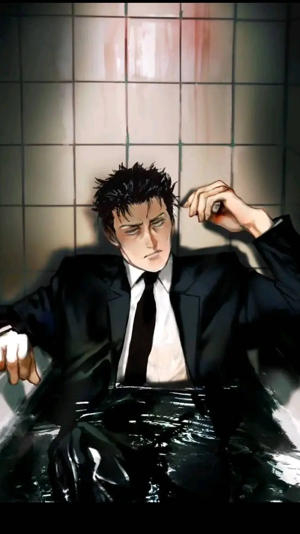 ai character: higuruma  background