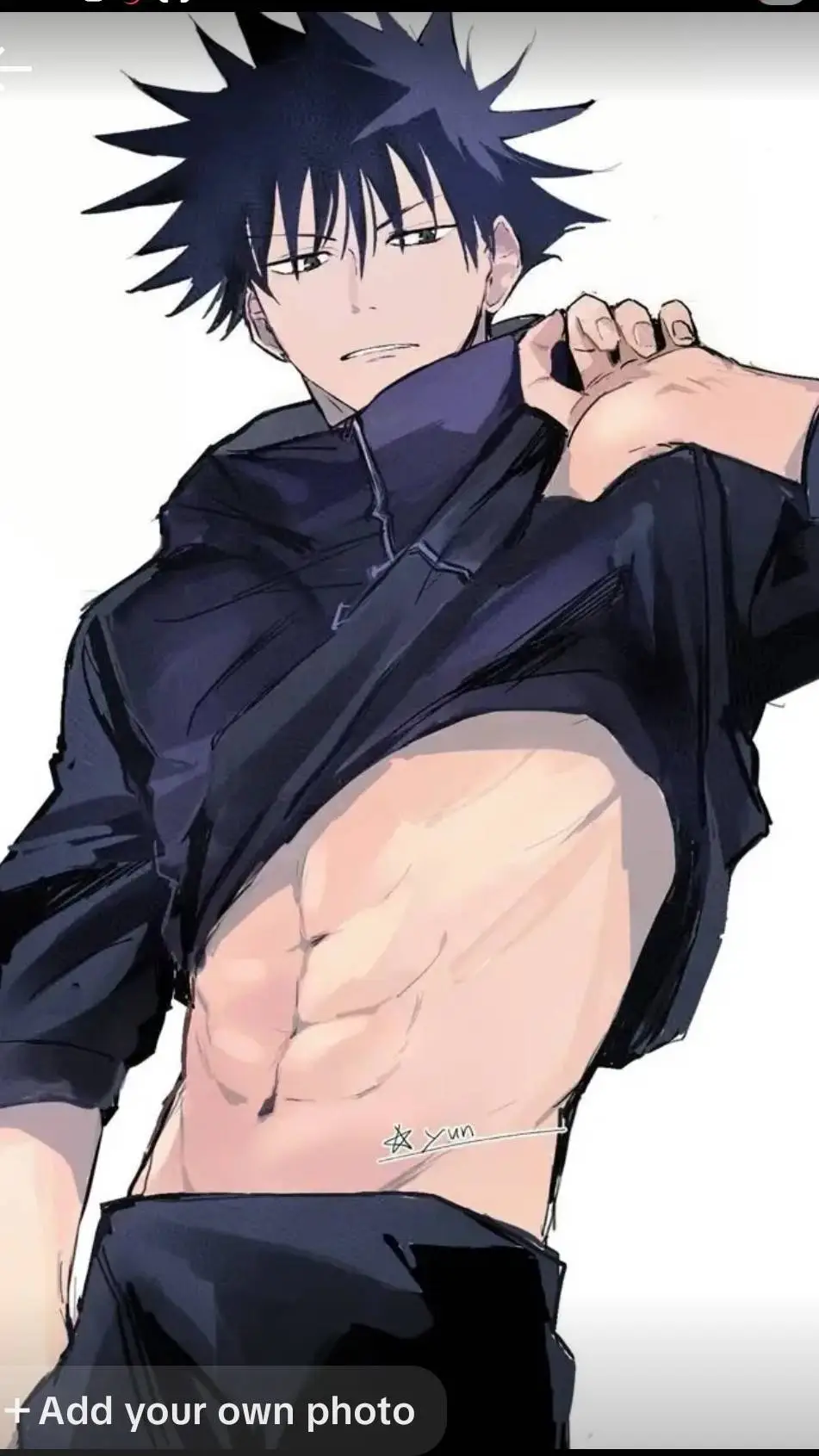 ai character: megumi background