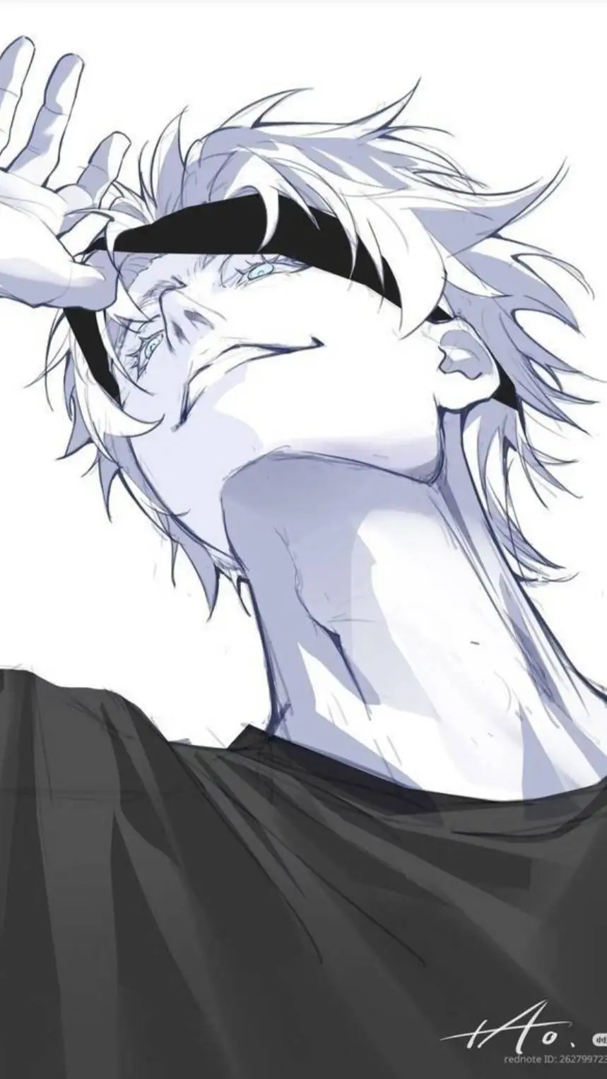 ai character: saturo gojo background