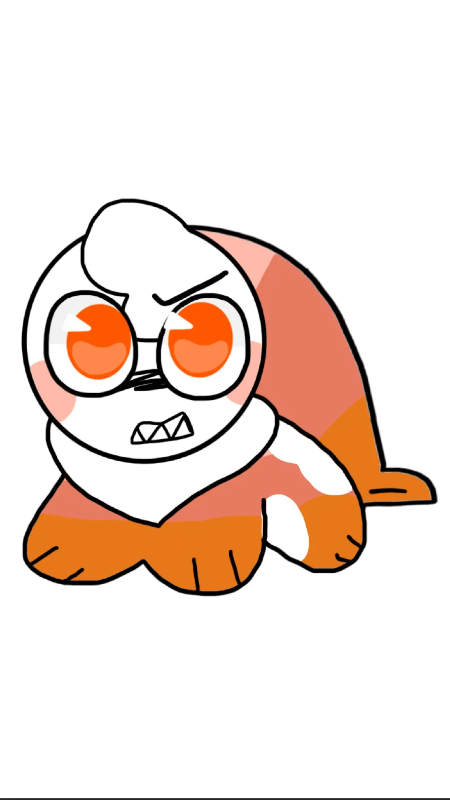ai character: Loaf Shrimpo-Dw background