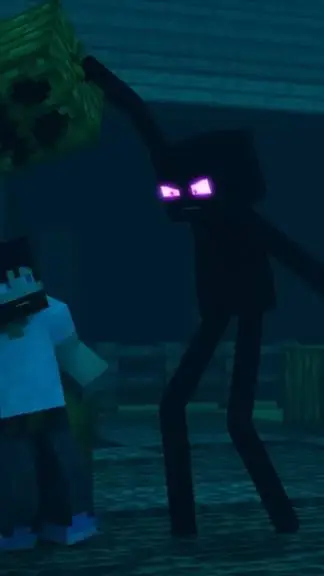 ai character: evil enderman background