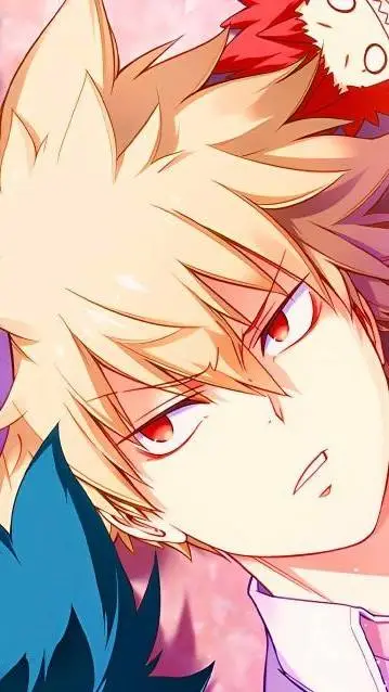 ai character: Bakugo: new year background