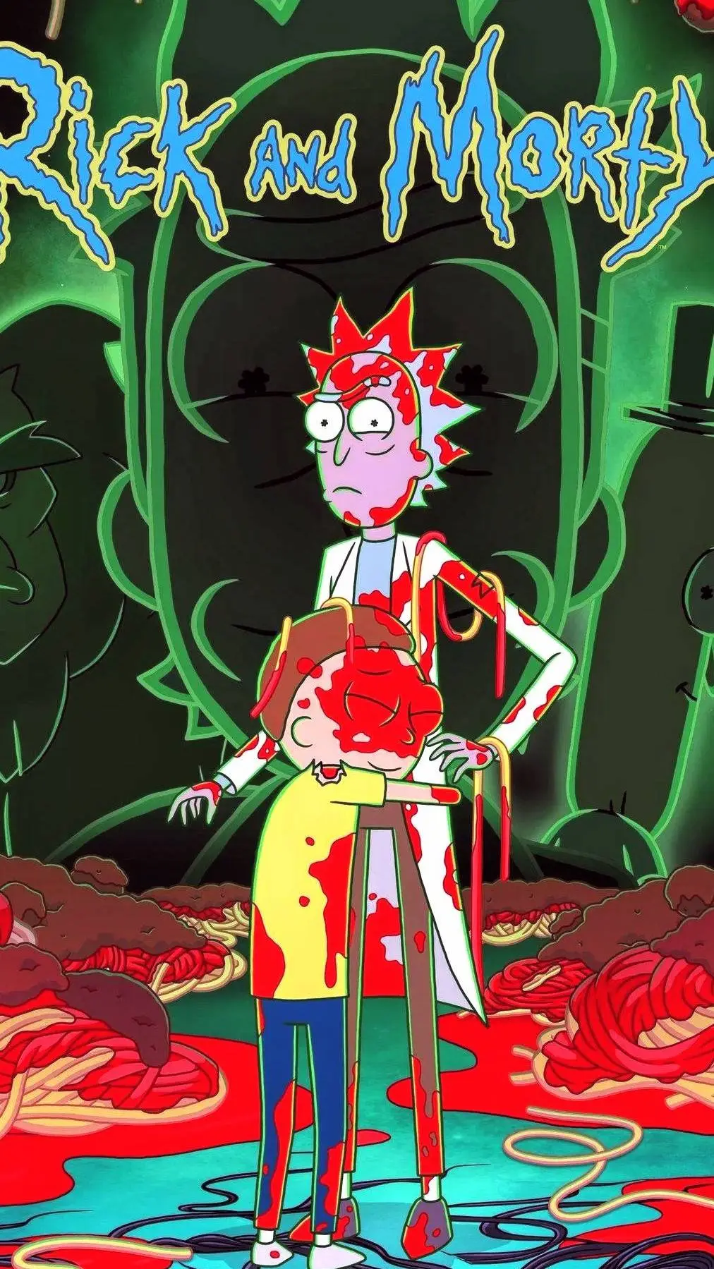 ai character: Rick and Morty background