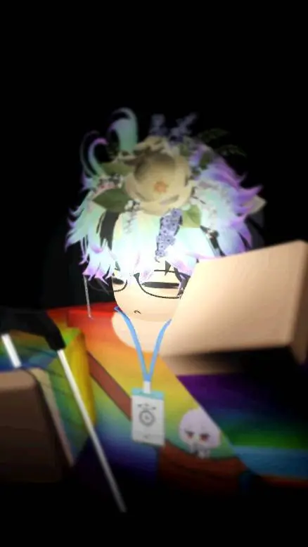 ai character: Rainbow Octo background
