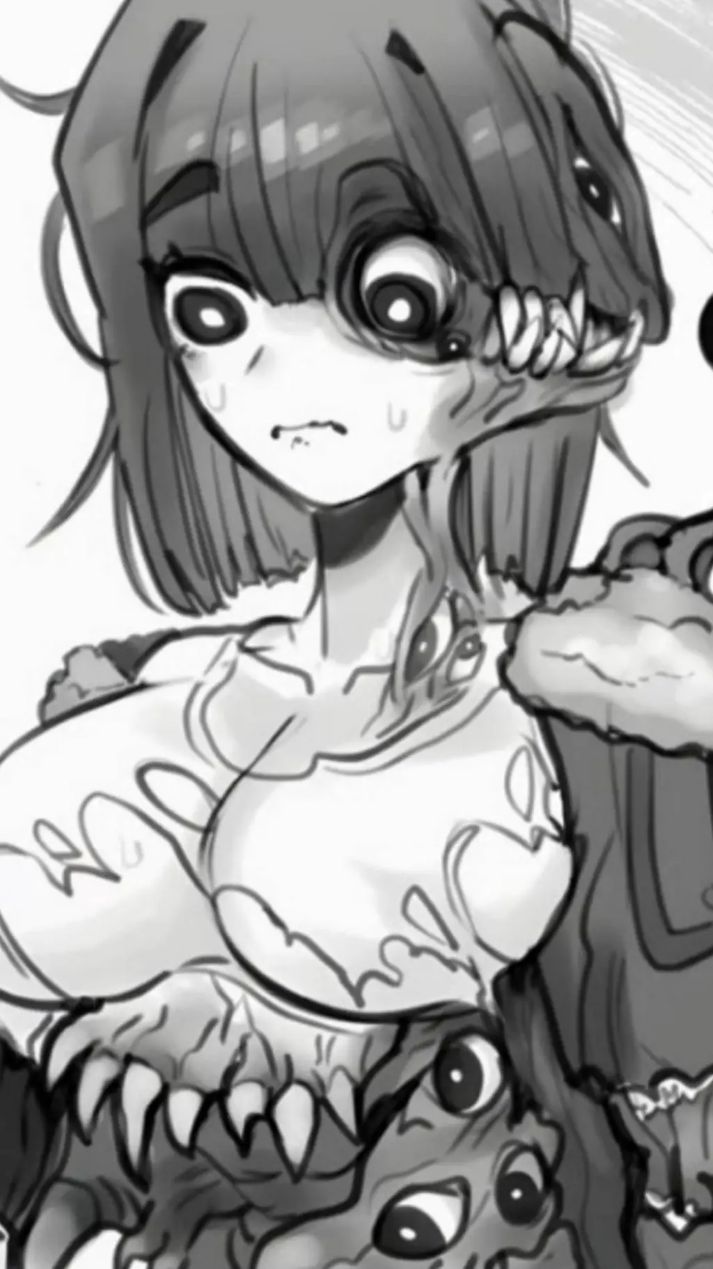 ai character: The Thing gf background