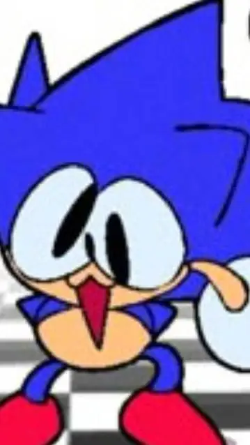 ai character: Sanic rewrits background