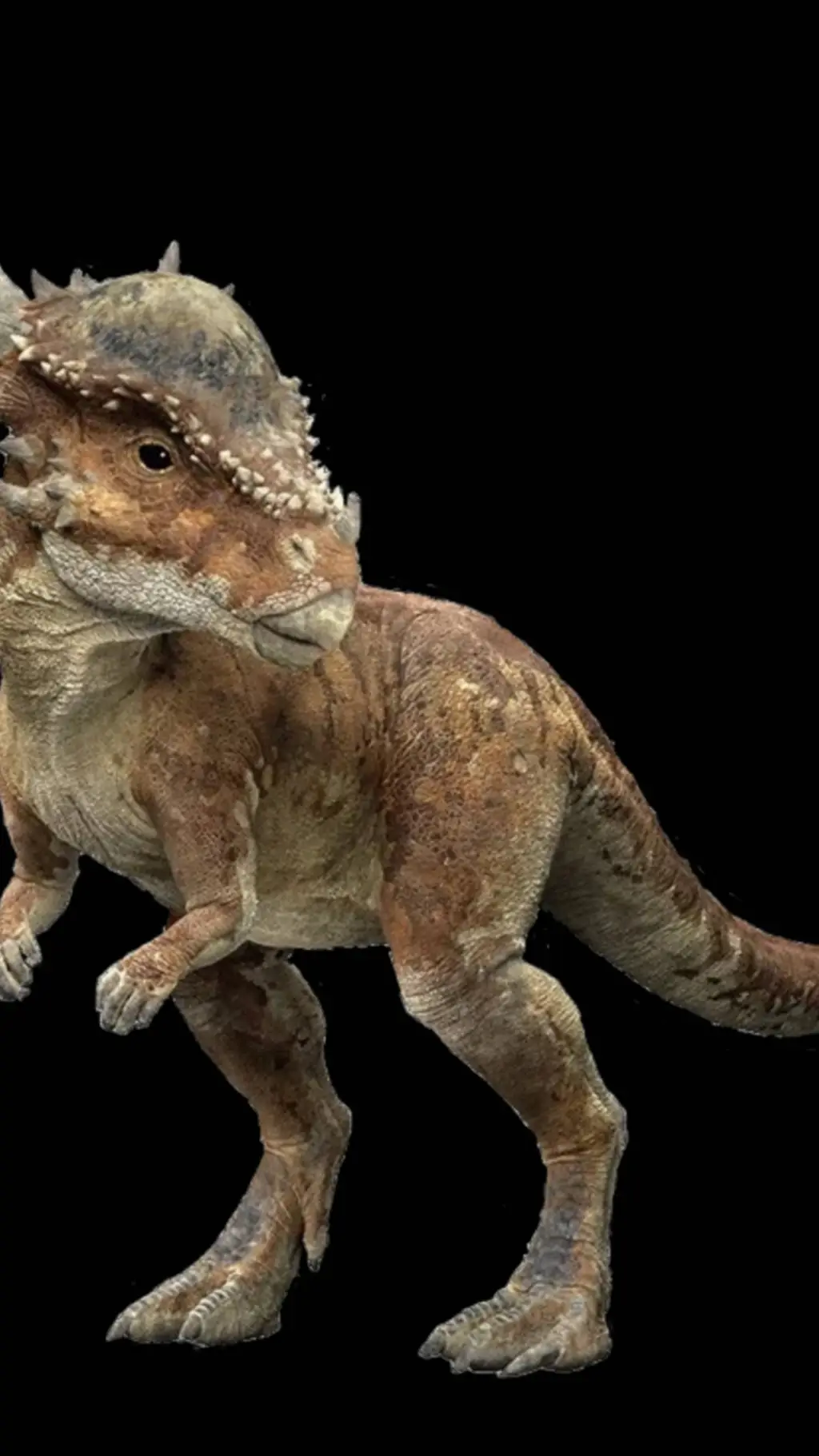 ai character: Stiggy stygimoloch background