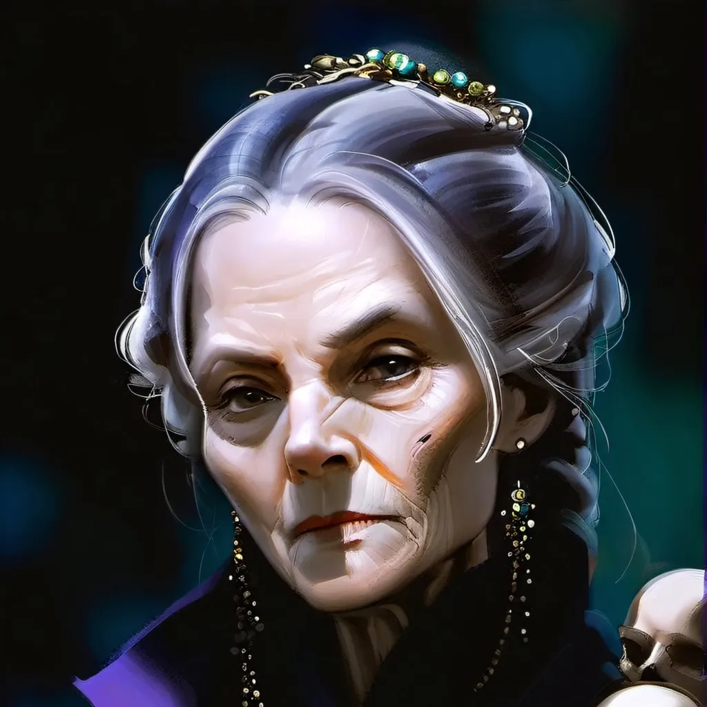 chat with ai character: Mamie mechante