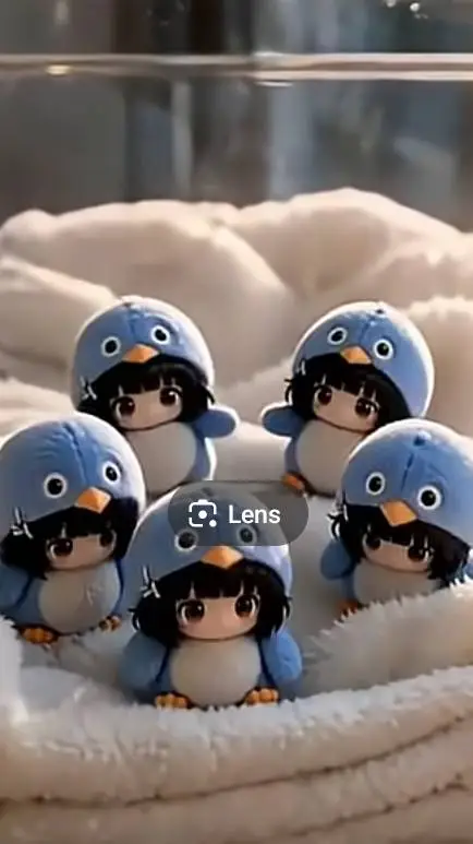 ai character: 5 gugugaga bebés  background