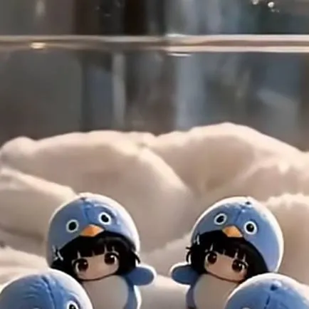 chat with ai character: 5 gugugaga bebés 