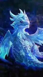 ai character: Crystal background