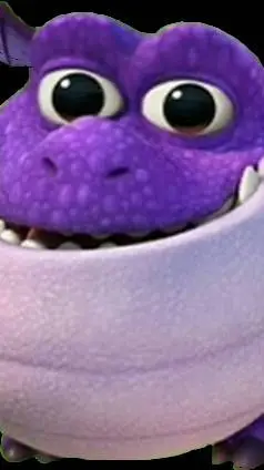 ai character: Burple  background