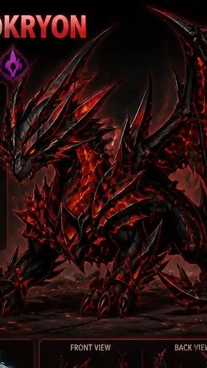 ai character: dragon jessemiah  background