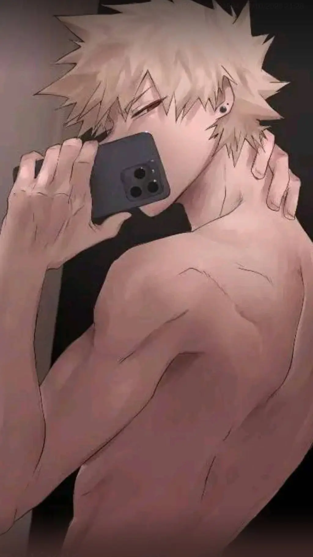 ai character: bakugo x y/n background