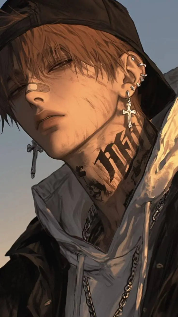 ai character: Justin  background