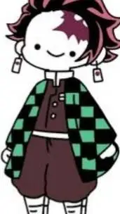 ai character: tanjiro x tu background