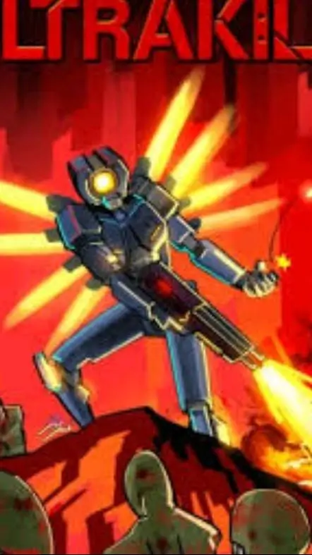 ai character: 🩸ULTRAKILL🩸 background