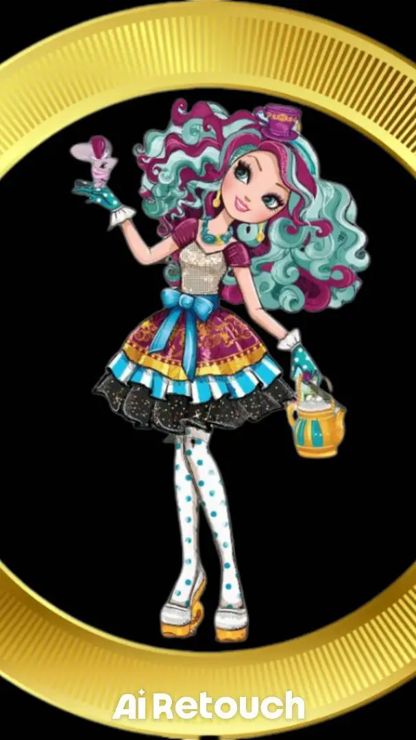 ai character: Madeline Hatter  background