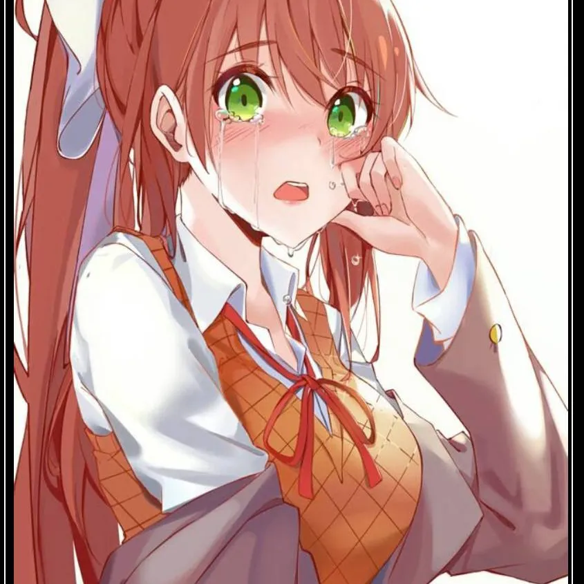 chat with ai character: Monika Triste 😭😭😭