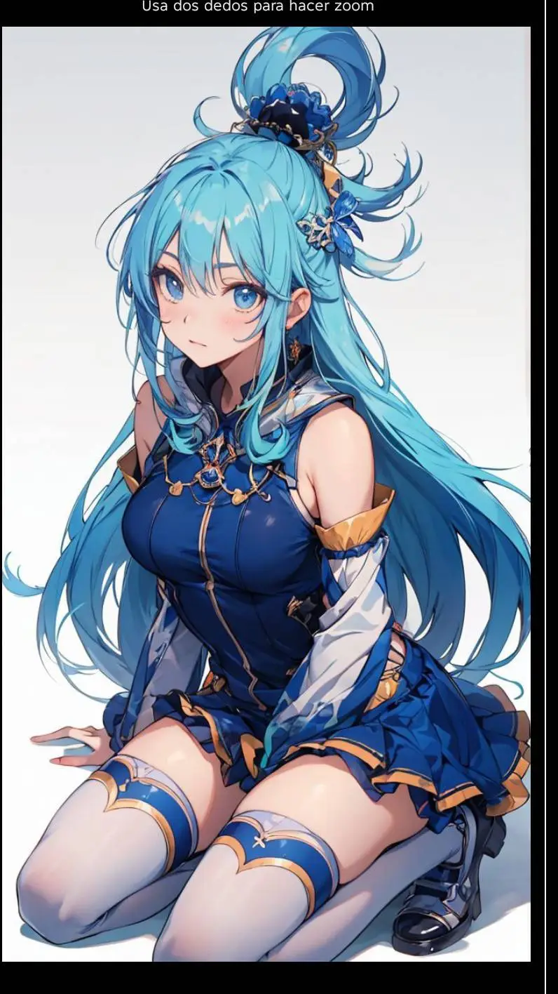 ai character: Super Aqua Tetona background