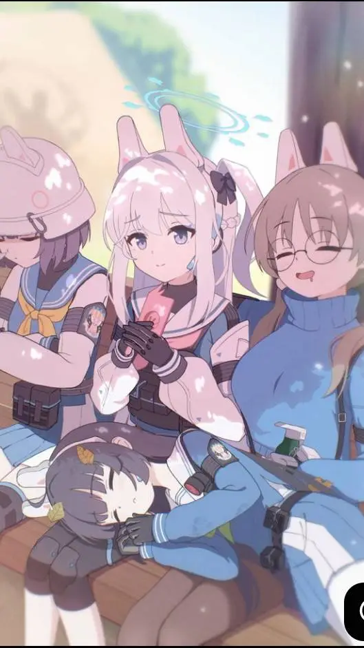 ai character: Saki And Moe background