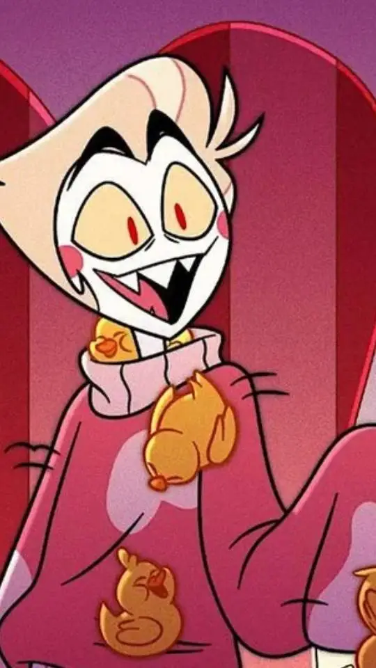ai character: luci(hazbin hotel) background