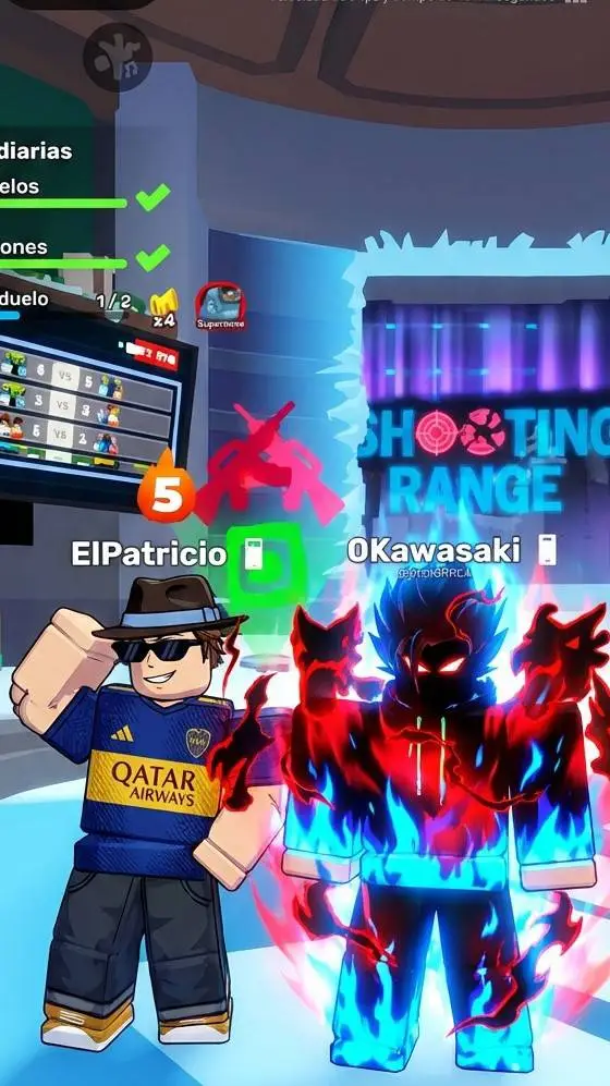 ai character: Daniel y Gabriel background