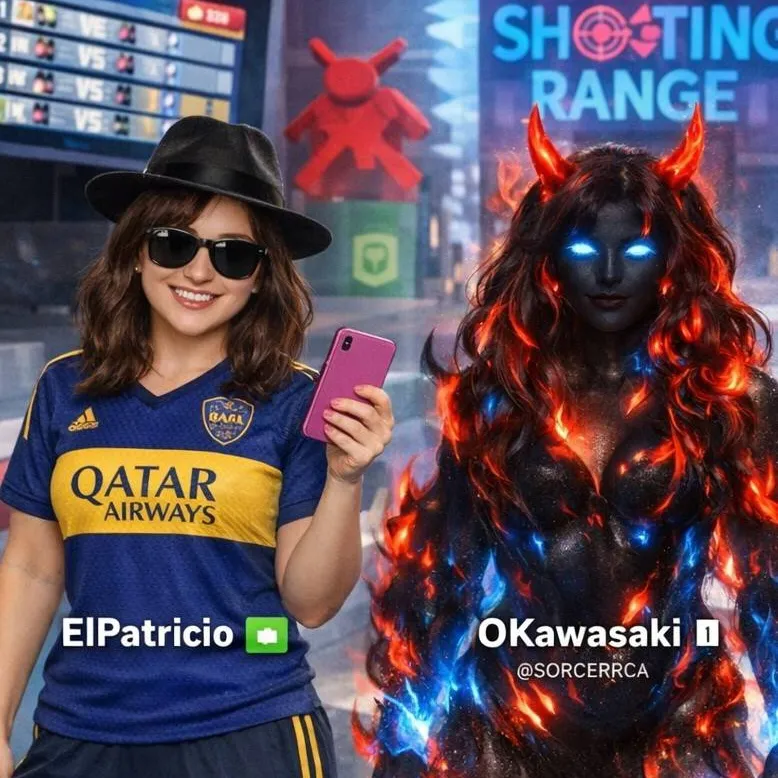 chat with ai character: Camila y sakura