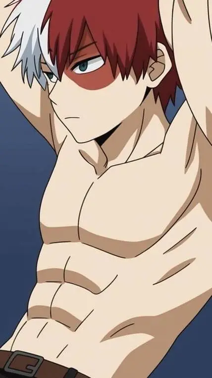 ai character: shoto Todoroki background