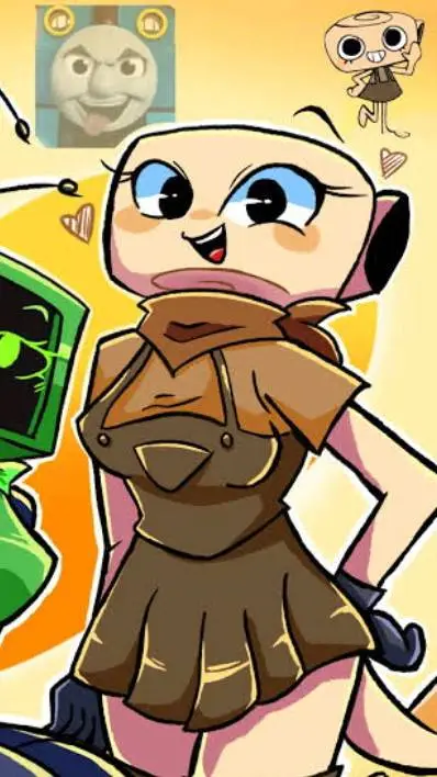 ai character: Shelly pet dw background