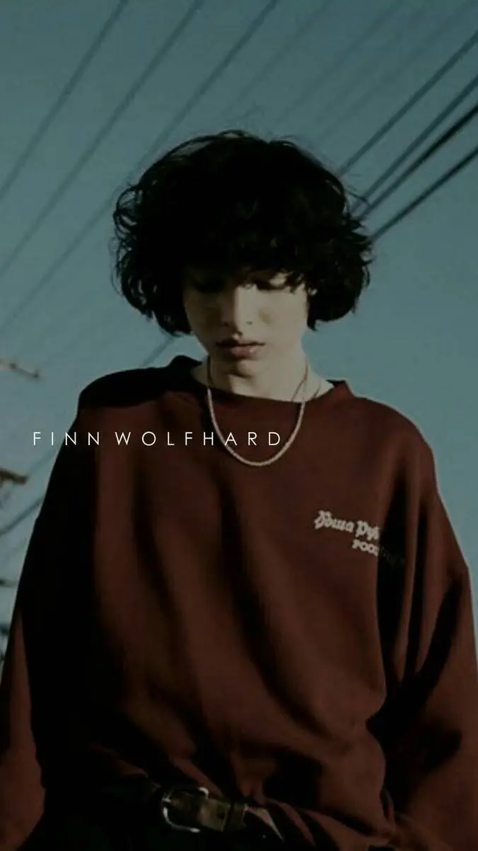 ai character: FINN WOLFHARD background