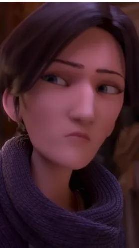 ai character: Madame Odette  background