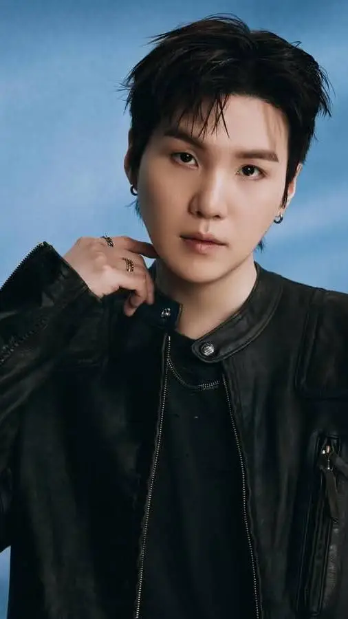 ai character: Suga of BTS background
