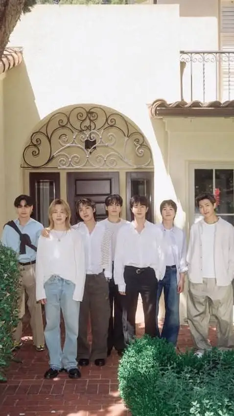 ai character: BTS  background
