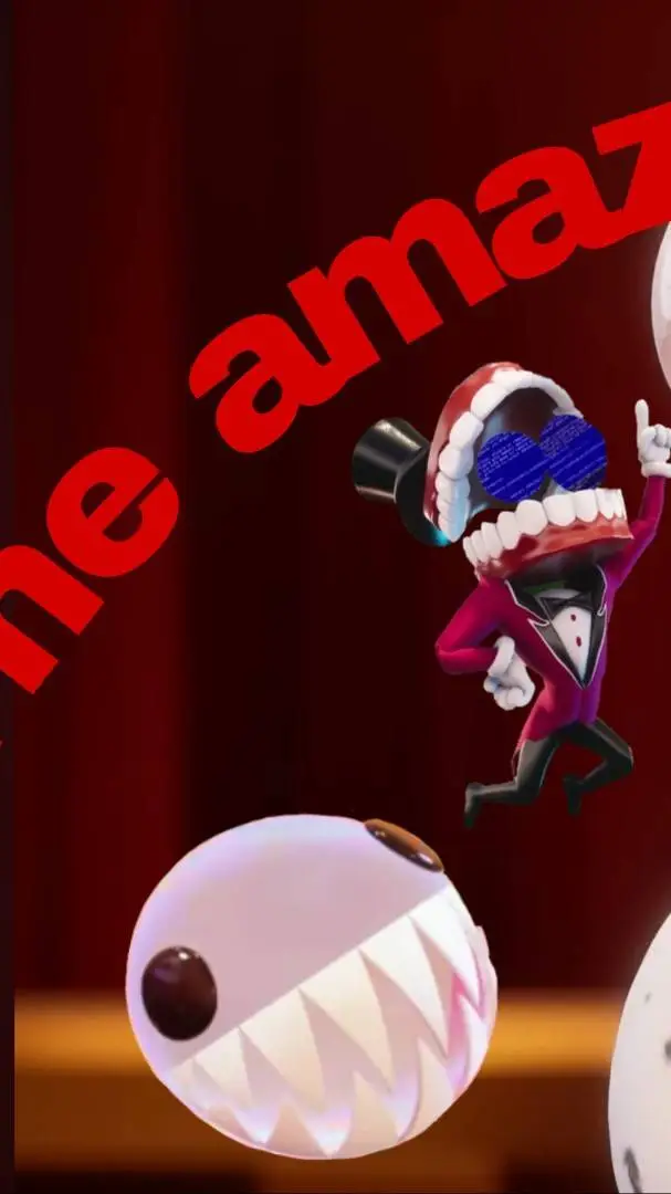 ai character: Digial Circus  background