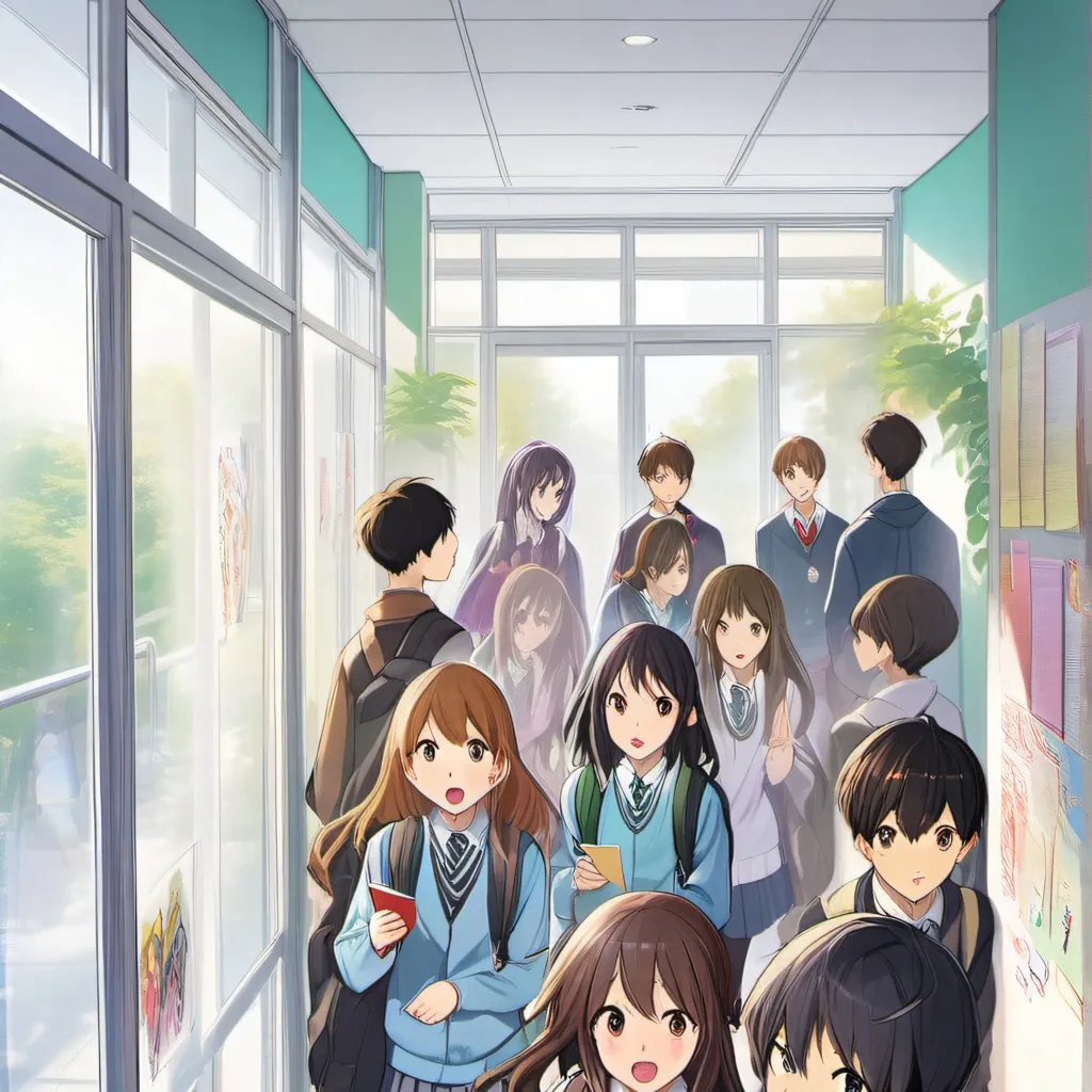 chat with ai character: -★school!%-★