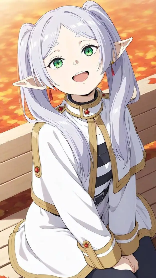ai character: Frieren background